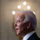 President Joe Biden speaks in the State Dining Room of the White House on Jan. 26, 2021.
